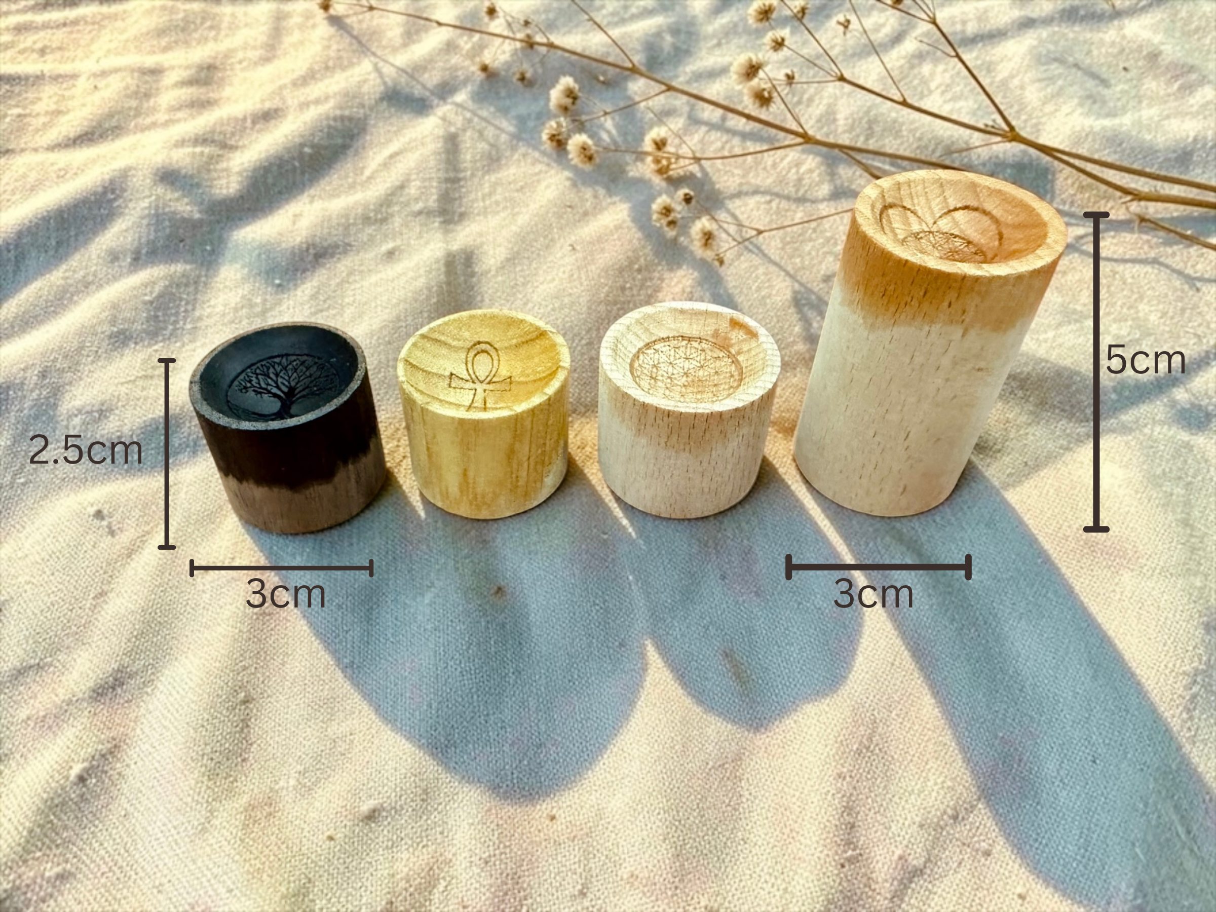The Four Pathways Collection — Scented Wood Diffuser Set
