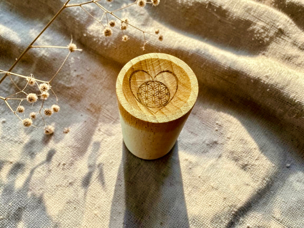 Heart of Life — Wood Diffuser Block