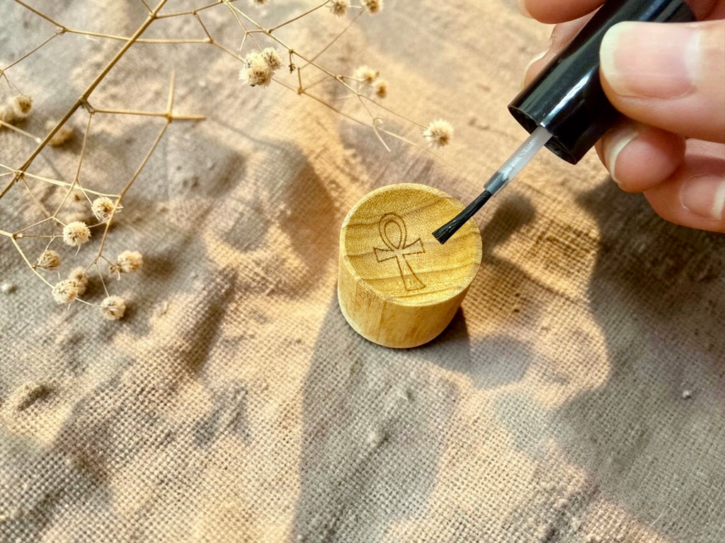 Key of Life — Wood Diffuser Block