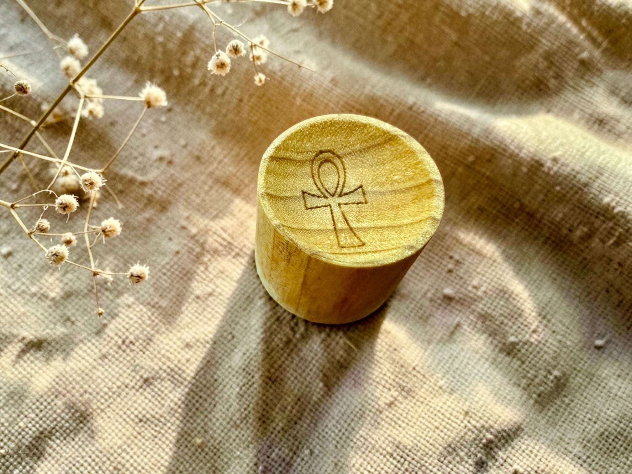 Key of Life — Wood Diffuser Block