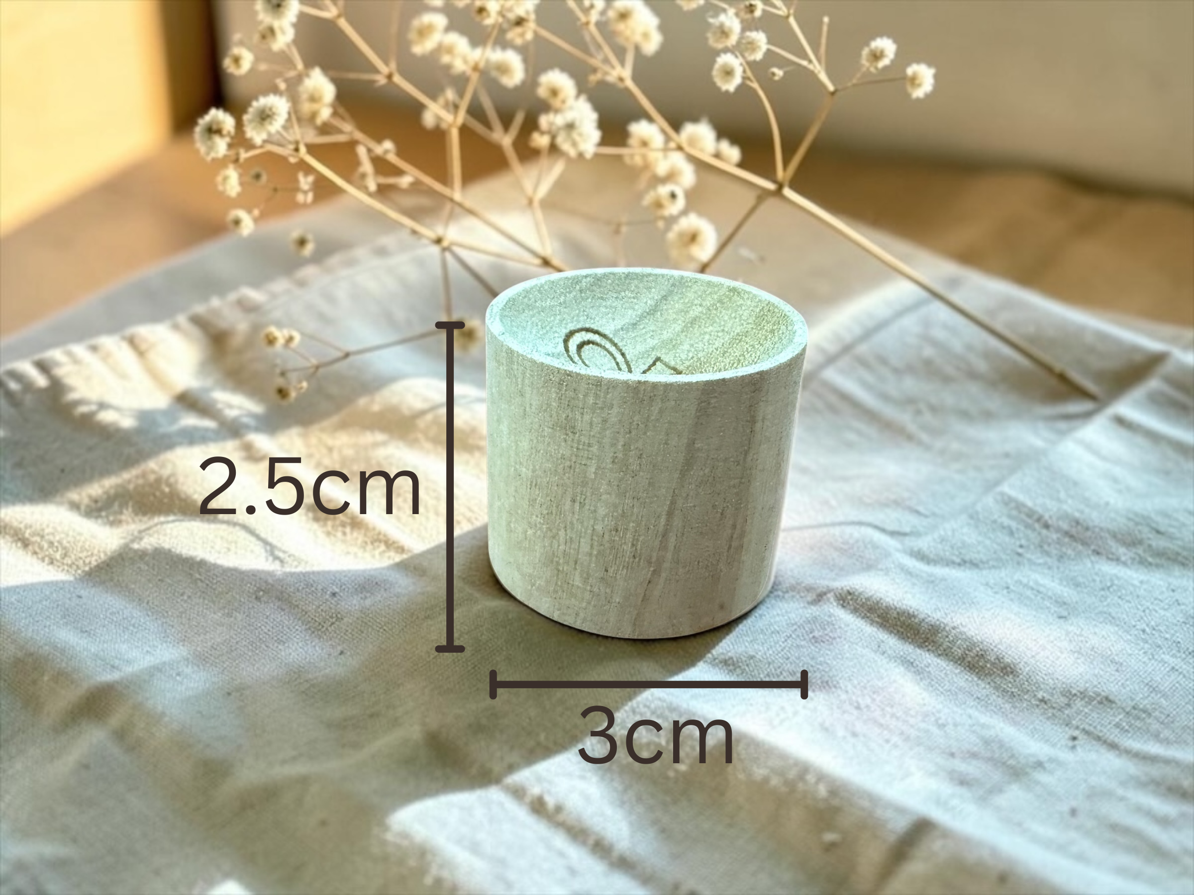 Key of Life — Wood Diffuser Block