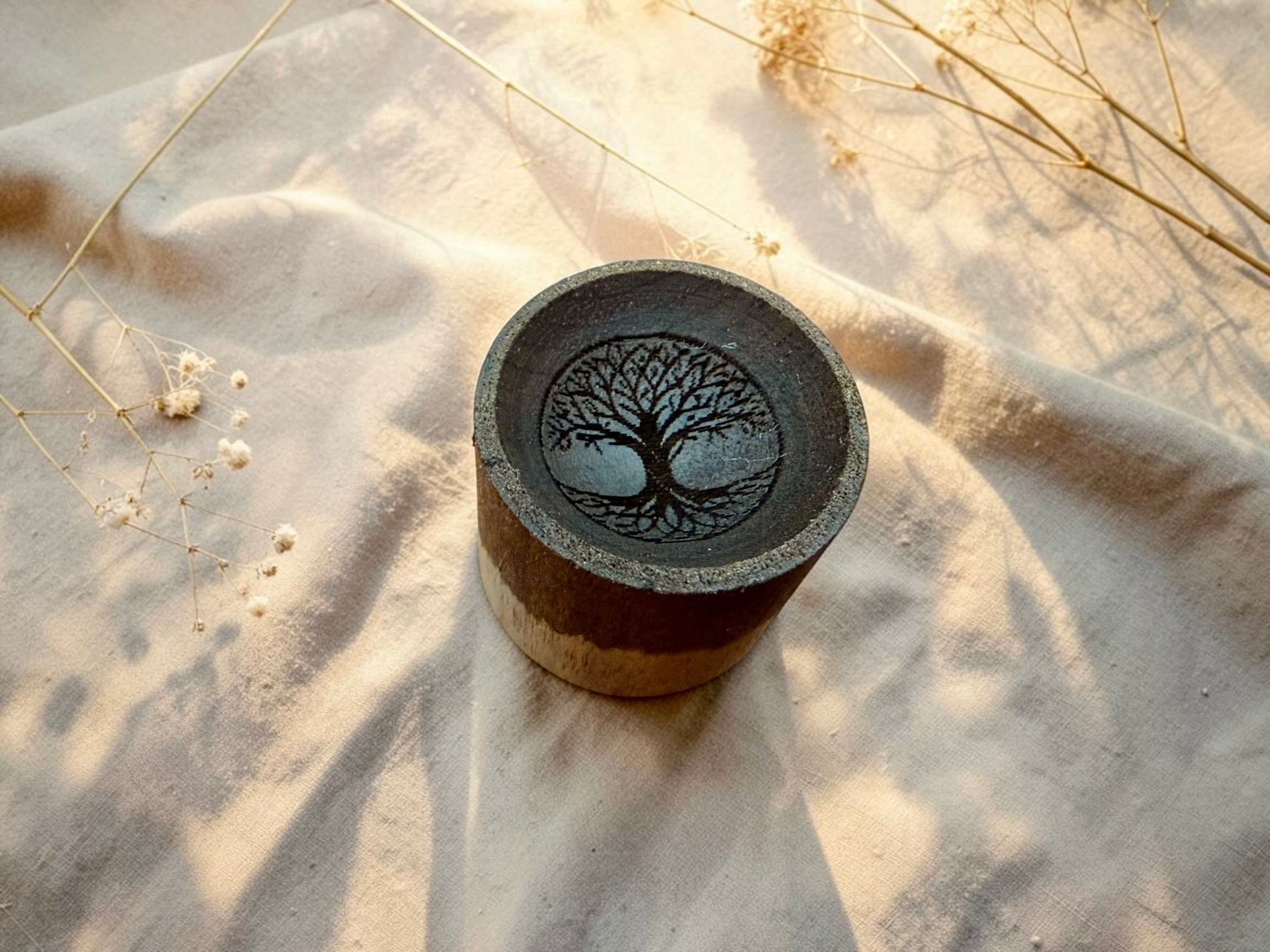 Tree of Life — Wood Diffuser Block