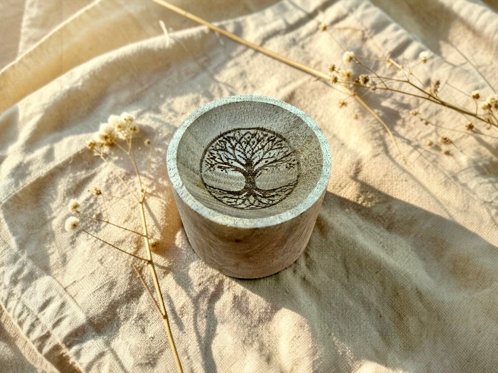 Tree of Life — Wood Diffuser Block
